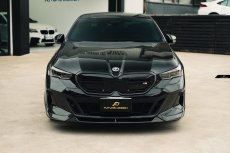 画像36: BMW 5シリーズ i5 G60 G61 フロント用 リップスポイラー 本物DryCarbon ドライカーボン (36)