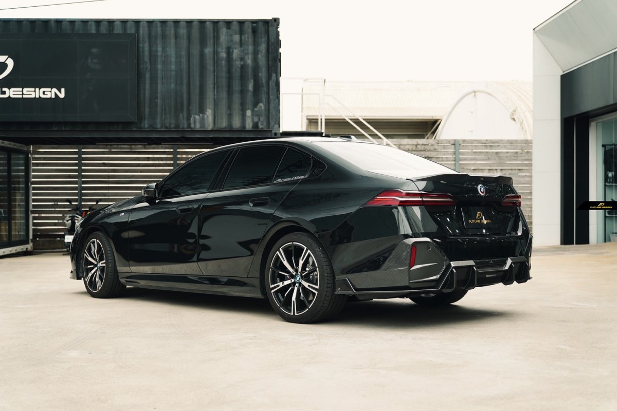 画像20: 【送料無料】BMW 5シリーズ i5 G60 Mスポーツ リアディフューザー 本物DryCarbon ドライカーボン (20)