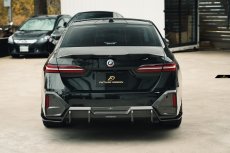 画像39: BMW 5シリーズ i5 G60 トランク用 リアスポイラー 本物DryCarbon ドライカーボン (39)