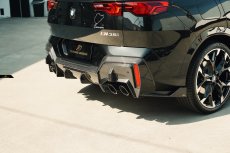 画像2: BMW Xシリーズ X2 U10 M35i専用 リアディフューザー 本物DryCarbon ドライカーボン (2)
