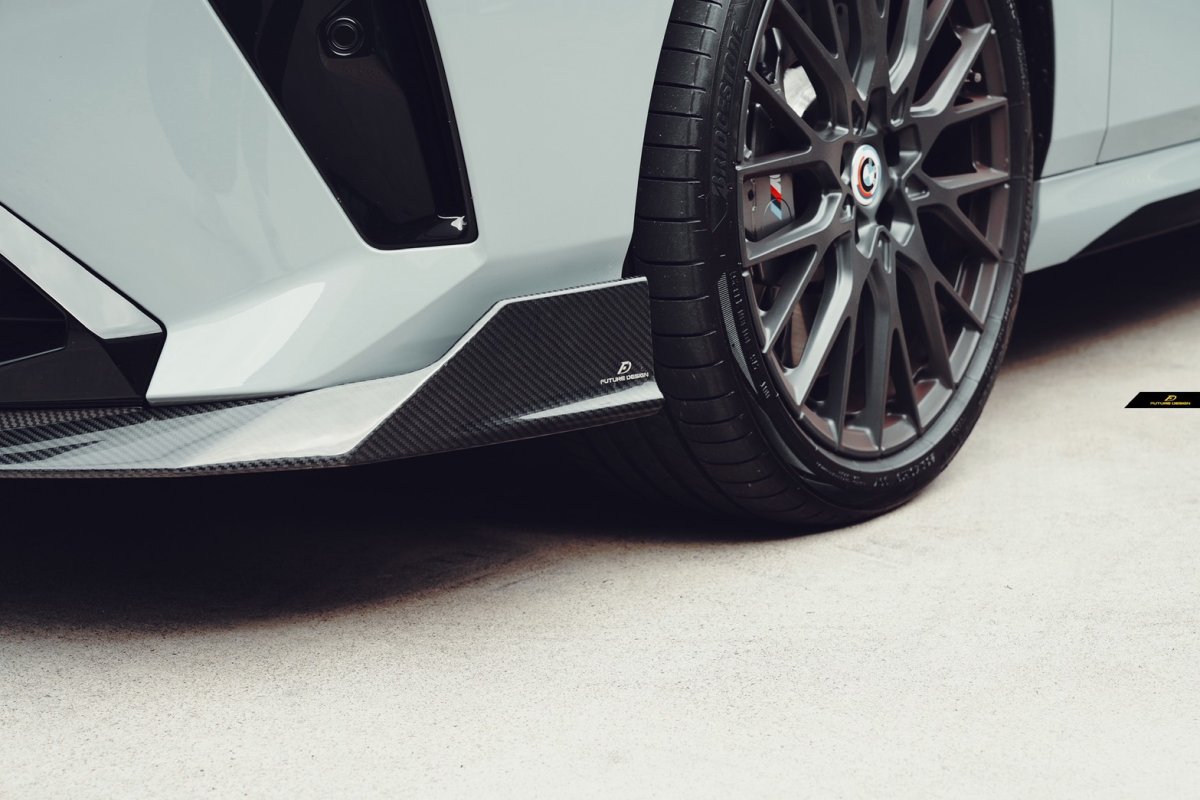 画像11: BMW 2シリーズ グランクーペ F74 M235i フロント用 リップスポイラー 本物DryCarbon ドライカーボン (11)