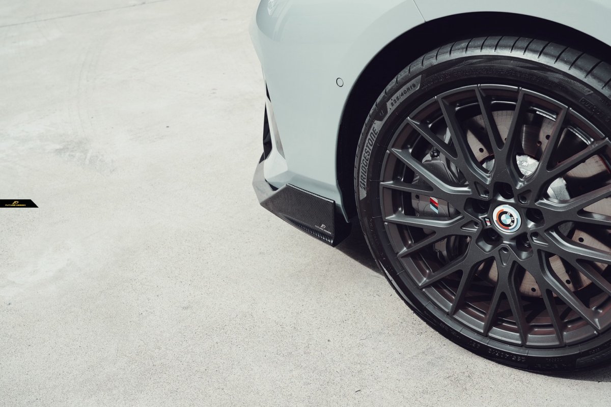 画像10: BMW 2シリーズ グランクーペ F74 M235i フロント用 リップスポイラー 本物DryCarbon ドライカーボン (10)