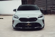 画像2: BMW 2シリーズ グランクーペ F74 M235i フロント用 リップスポイラー 本物DryCarbon ドライカーボン (2)