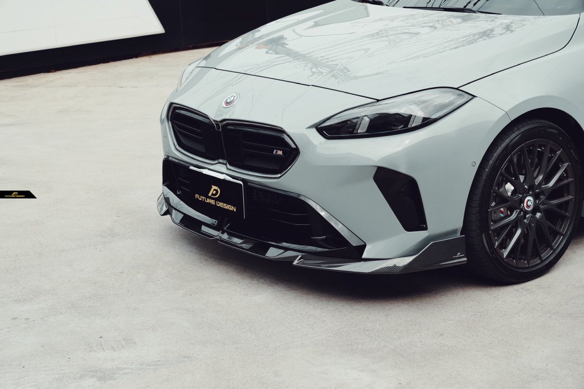 画像8: BMW 2シリーズ グランクーペ F74 M235i フロント用 リップスポイラー 本物DryCarbon ドライカーボン (8)