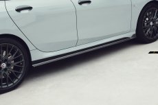 画像1: BMW 1シリーズ F70 M135 Mスポーツ サイドスカート 本物DryCarbon ドライカーボン  (1)