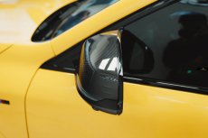 画像4: BMW iXシリーズ iX2 U10 Mスポーツ ドアミラー用 本物DryCarbon ドライカーボン COVER カバー (4)