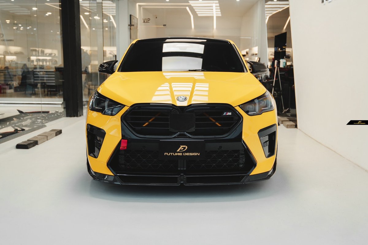 画像5: BMW iXシリーズ iX2 U10 Mスポーツ ドアミラー用 本物DryCarbon ドライカーボン COVER カバー (5)