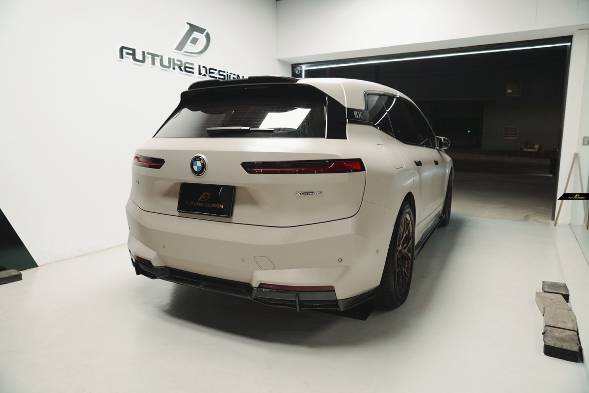 画像27: BMW iXシリーズ i20 Mスポーツ M60 サイドスカート 本物DryCarbon ドライカーボン (27)