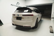 画像19: BMW iXシリーズ i20 Mスポーツ M60 リアディフューザー 本物DryCarbon ドライカーボン (19)