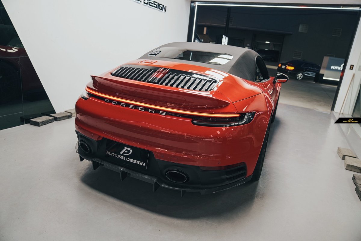 画像27: ポルシェ 911 992 Carrera リア スポイラー  入替式 (27)