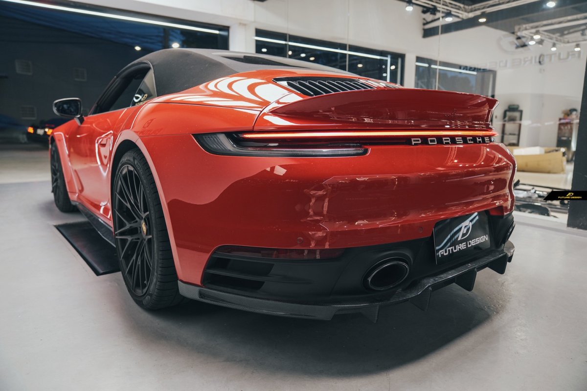 画像25: ポルシェ 911 992 Carrera リア スポイラー  入替式 (25)