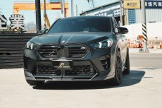 画像32: BMW Xシリーズ X2 U10 Mスポーツ M35i フロントバンパー用 リップスポイラー 本物DryCarbon ドライカーボン (32)