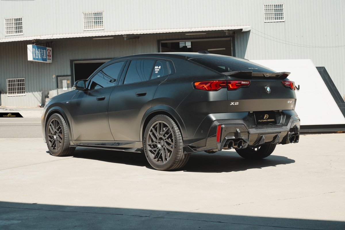 画像19: BMW Xシリーズ X2 U10 M35i専用 リアディフューザー 本物DryCarbon ドライカーボン (19)