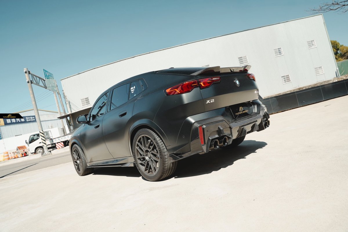 画像18: BMW Xシリーズ X2 U10 M35i専用 リアディフューザー 本物DryCarbon ドライカーボン (18)
