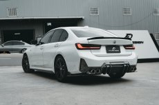 画像49: BMW 3シリーズ G20 G21 LCI 後期車 Mスポーツ M340i リアバンパー用 ディフューザー 本物DryCarbon ドライカーボン (49)