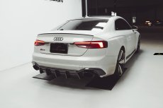 画像6: AUDI RS5 B9 リア ディフューザー 本物DryCarbon ドライカーボン (6)