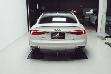 画像5: AUDI RS5 B9 リア ディフューザー 本物DryCarbon ドライカーボン (5)