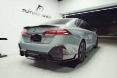 画像13: 【送料無料】BMW 5シリーズ i5 G60 Mスポーツ リアディフューザー 本物DryCarbon ドライカーボン (13)