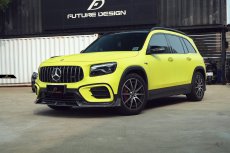 画像29: BENZ メルセデス・ベンツ GLB-Class X247 後期車 フロント リップスポイラー 本物Drycabon ドライカーボン  GLB180 GLB200 GLB35 (29)