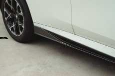 画像14: BMW Xシリーズ X3 G45 サイドスカート 本物DryCarbon ドライカーボン (14)