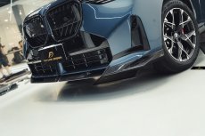 画像9: BMW Xシリーズ X3 G45 フロント用 リップスポイラー 本物DryCarbon ドライカーボン (9)