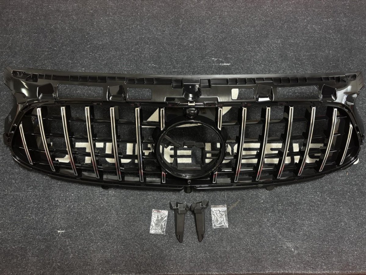 画像1: BENZ メルセデス・ベンツ H247 GLA-Class 前期車 GTR パナメリカーナ グリル GTグリル メッキ仕様 スポーツ (1)