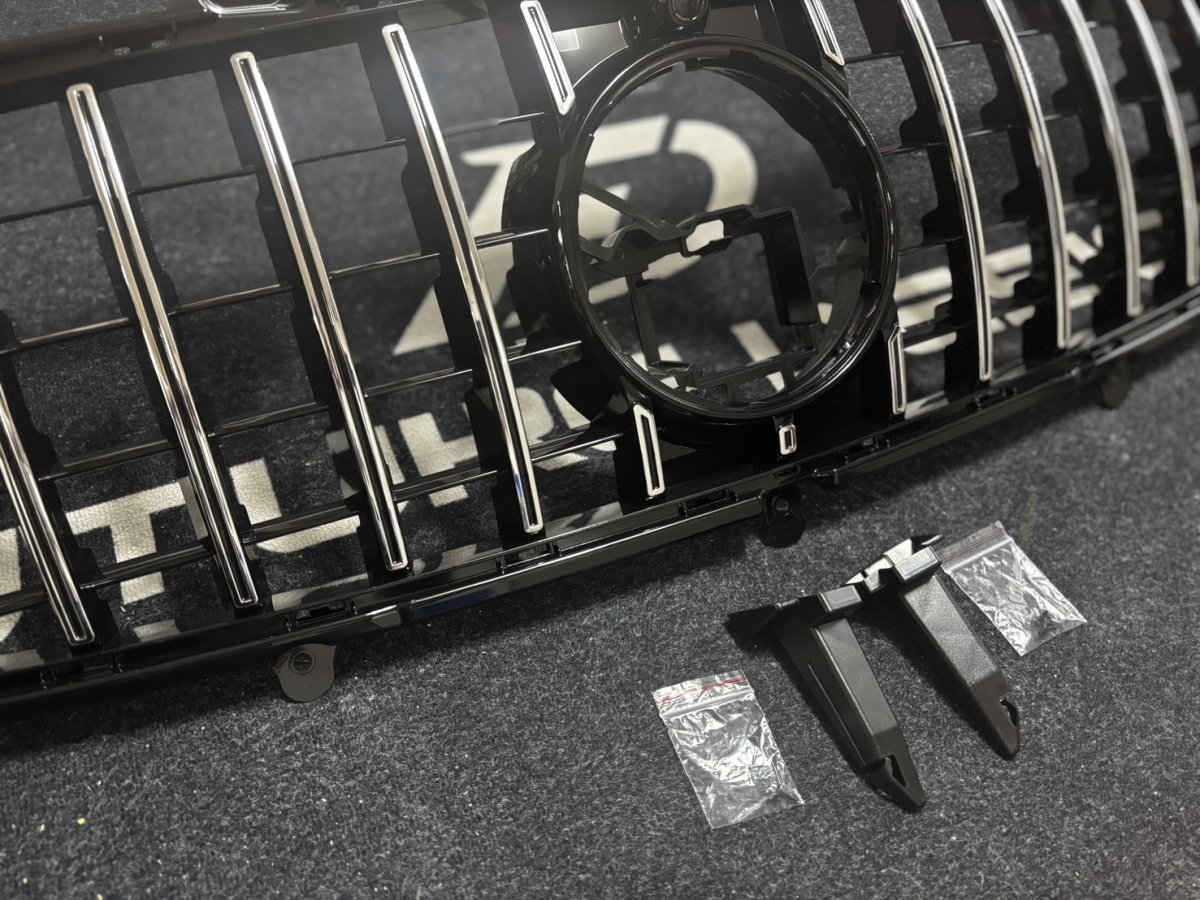 画像2: BENZ メルセデス・ベンツ H247 GLA-Class 前期車 GTR パナメリカーナ グリル GTグリル メッキ仕様 スポーツ (2)