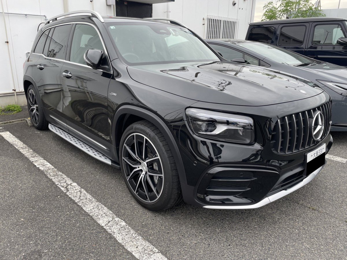 画像12: BENZ メルセデス・ベンツ GLB-Class SUV X247 サイドステップ ランニングボード (12)