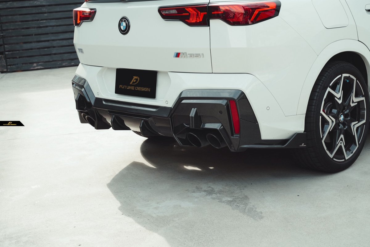 画像21: BMW Xシリーズ X2 U10 M35i専用 リアディフューザー 本物DryCarbon ドライカーボン (21)