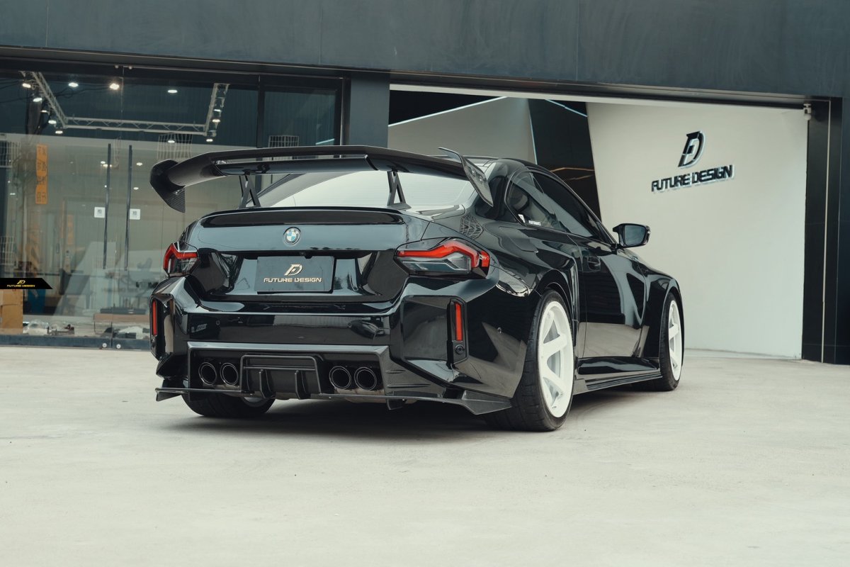 画像34: 【FD×MTC】BMW 2シリーズ G87 クーペ M2用 リア ディフューザー 本物DryCarbon ドライカーボン (34)