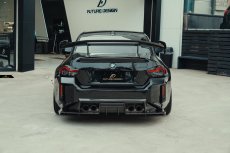 画像35: 【FD×MTC】BMW 2シリーズ G87 クーペ M2用 リア ディフューザー 本物DryCarbon ドライカーボン (35)