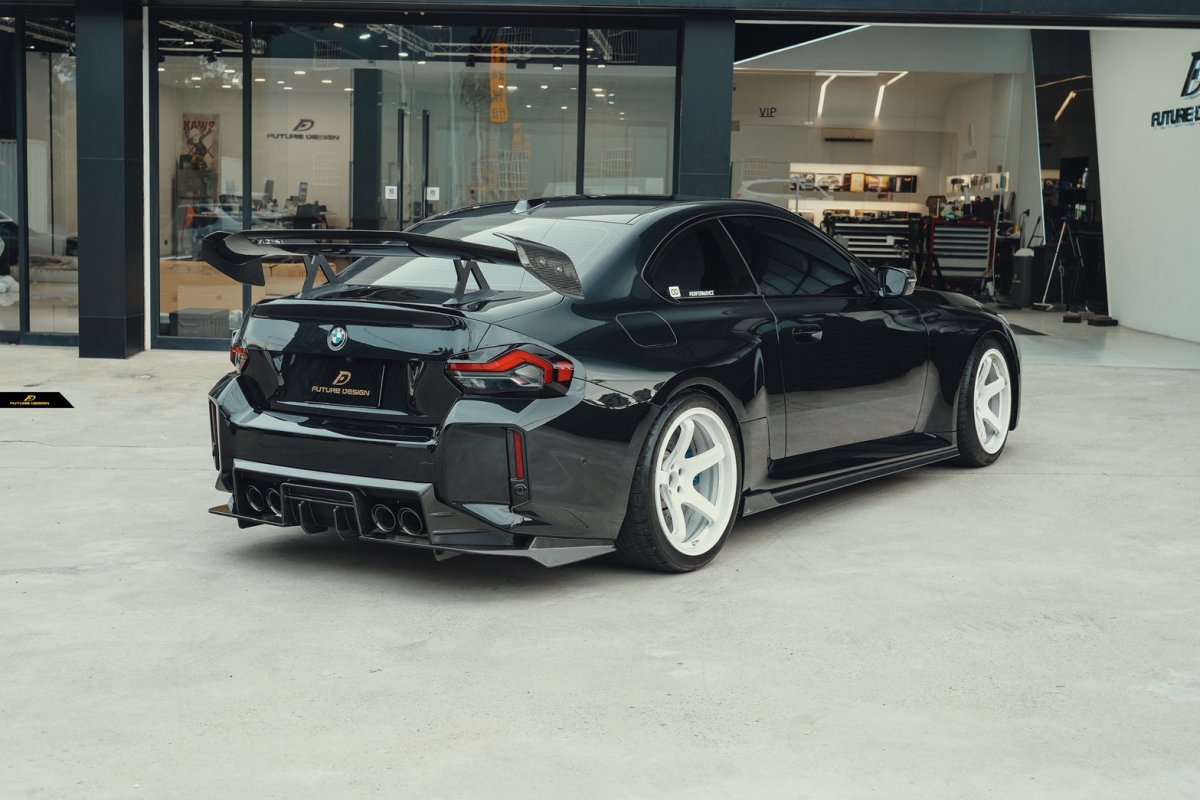画像37: 【FD×MTC】BMW 2シリーズ G87 クーペ M2用 リア ディフューザー 本物DryCarbon ドライカーボン (37)