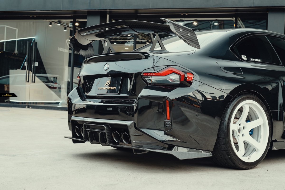 画像33: 【FD×MTC】BMW 2シリーズ G87 クーペ M2用 リア ディフューザー 本物DryCarbon ドライカーボン (33)