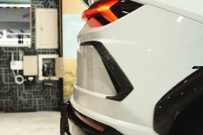 画像8: Lamborghini URUS ウルス リアバンパー用 カナード 本物DryCarbon ドライカーボン (8)