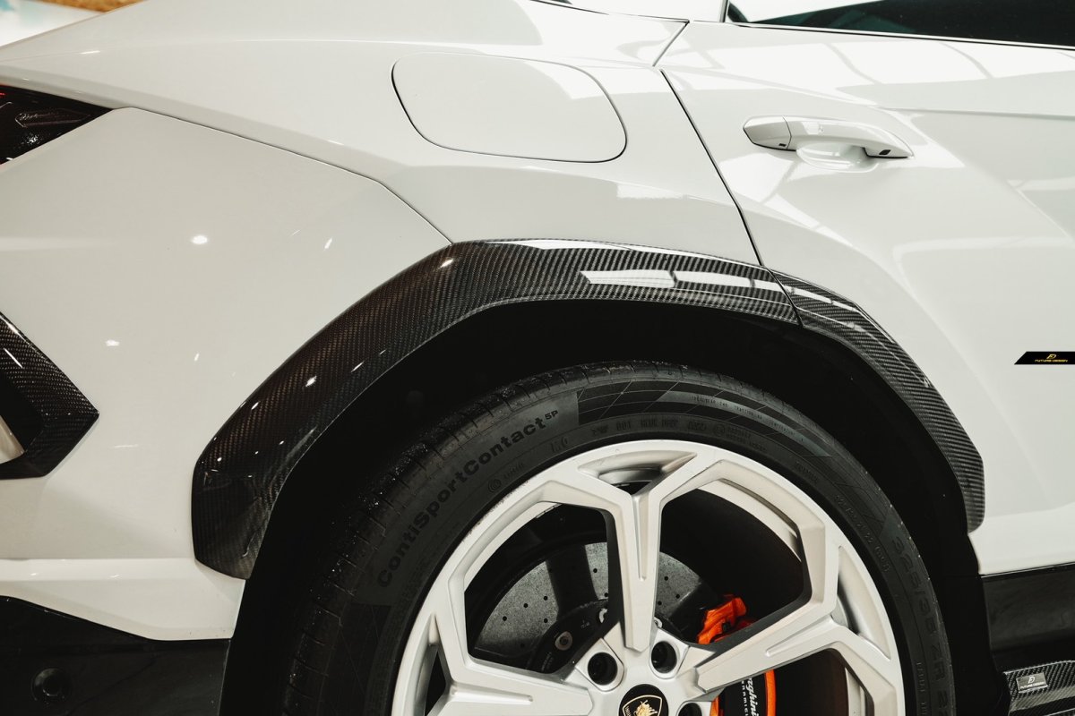 画像20: Lamborghini URUS ウルス オーバーフェンダー 本物DryCarbon ドライカーボン (20)