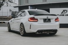 画像4: BMW F87 M2 M2C サイドスカート 本物DryCarbon ドライカーボン (4)