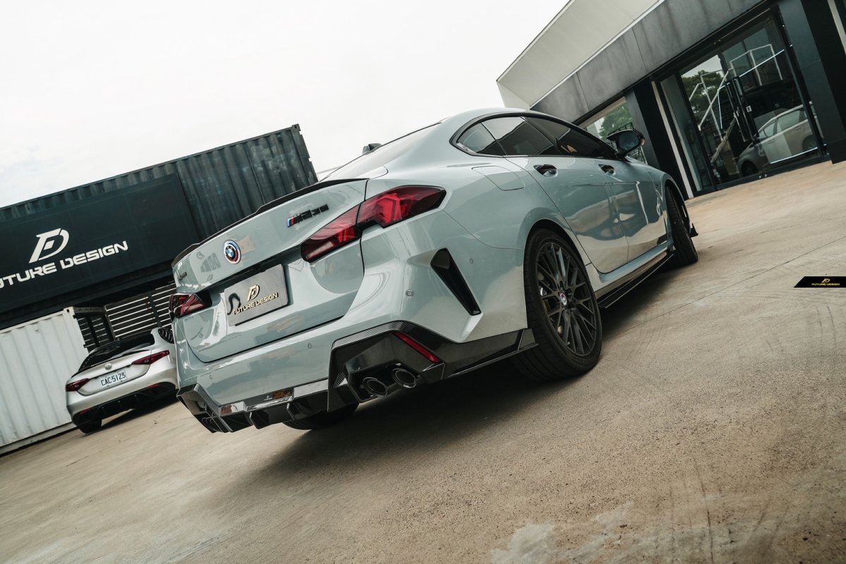 画像10: BMW 2シリーズ グランクーペ F74 M235 リアディフューザー 本物DryCarbon ドライカーボン  (10)