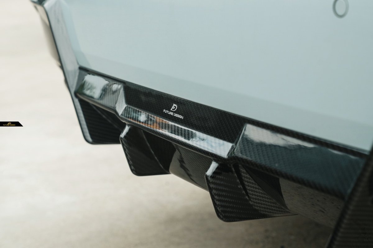 画像3: BMW 2シリーズ グランクーペ F74 M235 リアディフューザー 本物DryCarbon ドライカーボン  (3)