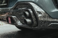 画像22: BMW Xシリーズ X6 G06 Mスポーツ リアバンパー用 GT ディフューザー 本物DryCarbon ドライカーボン (22)
