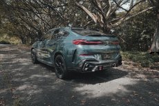 画像23: BMW Xシリーズ X6 G06 Mスポーツ リアバンパー用 GT ディフューザー 本物DryCarbon ドライカーボン (23)