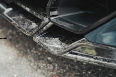 画像37: BMW Xシリーズ X6 G06 後期 Mスポーツ フロントバンパー用 リップスポイラー 本物DryCarbon ドライカーボン (37)