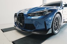 画像3: BMW 3シリーズ G80 G81 M3 フロント用 リップスポイラー 本物DryCarbon ドライカーボン (3)