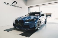 画像10: BMW 3シリーズ G80 G81 M3 フロント用 リップスポイラー 本物DryCarbon ドライカーボン (10)