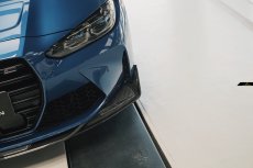 画像5: BMW 3シリーズ G80 G81 M3 フロント用 リップスポイラー 本物DryCarbon ドライカーボン (5)