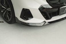 画像42: BMW 5シリーズ i5 G60 G61 フロント用 リップスポイラー 本物DryCarbon ドライカーボン (42)