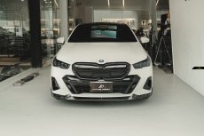画像39: BMW 5シリーズ i5 G60 G61 フロント用 リップスポイラー 本物DryCarbon ドライカーボン (39)