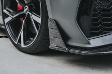 画像23: AUDI RS6 AVANT  C8 フロント リップスポイラー 本物DryCarbon ドライカーボン (23)