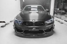画像3: BMW 3シリーズ F80 M3 セダン フロントバンパー用 リップスポイラー 本物DryCarbon ドライカーボン (3)