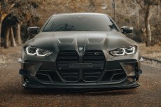 画像3: 【MTC DESIGN】BMW 3シリーズ G80 G81 M3 フロント エアベントカバー・センターガーニッシュ セット 本物DryCarbon ドライカーボン (3)