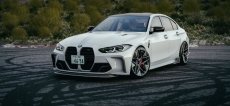 画像2: 【MTC DESIGN】BMW 3シリーズ G80 G81 M3 フロント エアベントカバー・センターガーニッシュ セット 本物DryCarbon ドライカーボン (2)